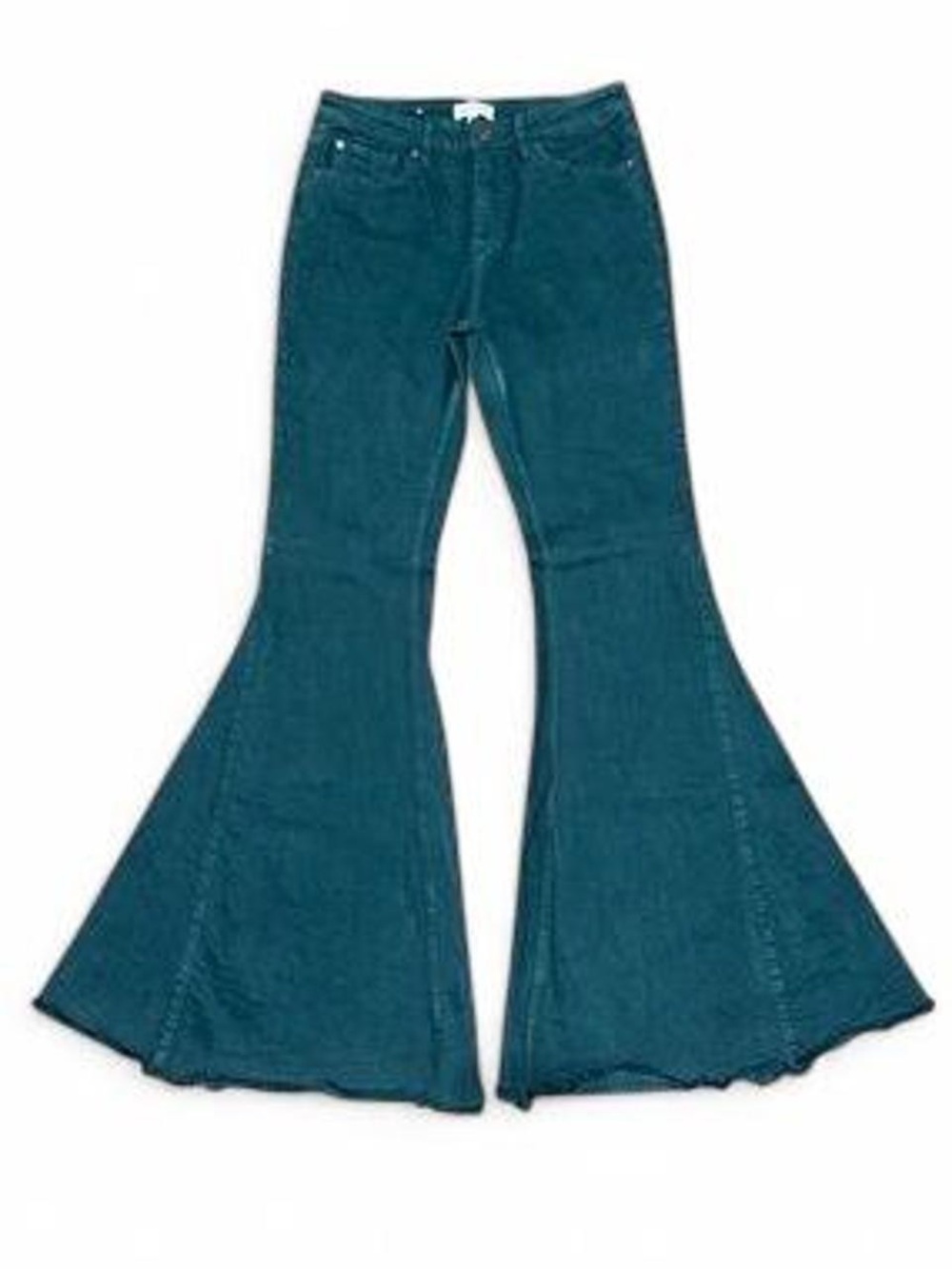 Shyanne Turquoise Teal Flare Stretch Jeans 11/12 Women Western Southwestern Y’al